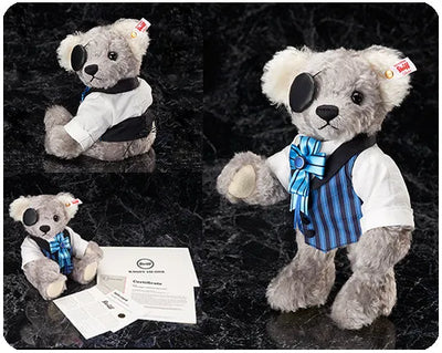 Kuroshitsuji - Book of the Atlantic x Steiff - Ciel Phantomhive Teddy Bearㅤ – Steiff – ActionFigureBrasil — ângulo diferente