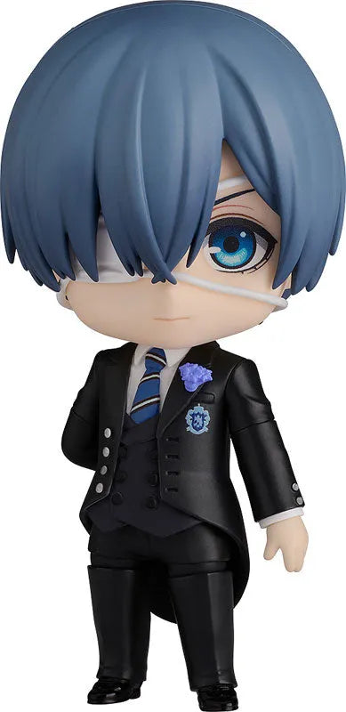 Kuroshitsuji ~Kishuku Gakkou-hen~ - Ciel Phantomhive - Nendoroid #2710 - Sapphire Owl Ver. (Good Smile Company, Orange Rouge)ㅤ – Orange Rouge – ActionFigureBrasil