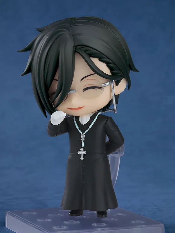 Kuroshitsuji ~Kishuku Gakkou-hen~ - Sebastian Michaelis - Nendoroid #2670 - Sapphire Owl Ver. (Good Smile Company, Orange Rouge)ㅤ – Orange Rouge – ActionFigureBrasil