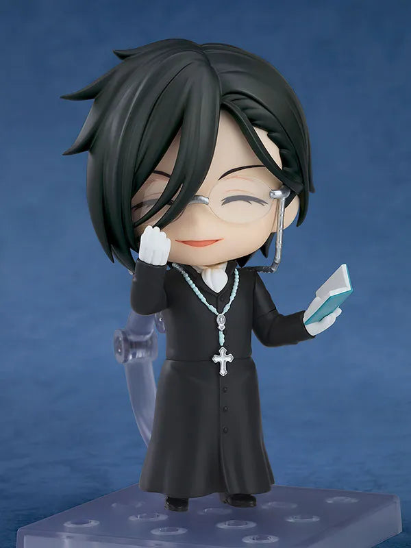 Kuroshitsuji ~Kishuku Gakkou-hen~ - Sebastian Michaelis - Nendoroid #2670 - Sapphire Owl Ver. (Good Smile Company, Orange Rouge)ㅤ – Orange Rouge – ActionFigureBrasil