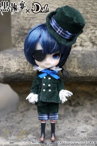 Kuroshitsuji - Kuroshitsuji 2 - Ciel Phantomhive - Pullip (Line) - Dal - Docolla - 1/9 (Groove)ㅤ – Groove – ActionFigureBrasil — ângulo diferente