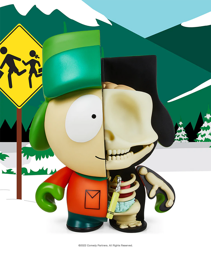 Kyle Anatomy – Kidrobot – ActionFigure Brasil — embalagem