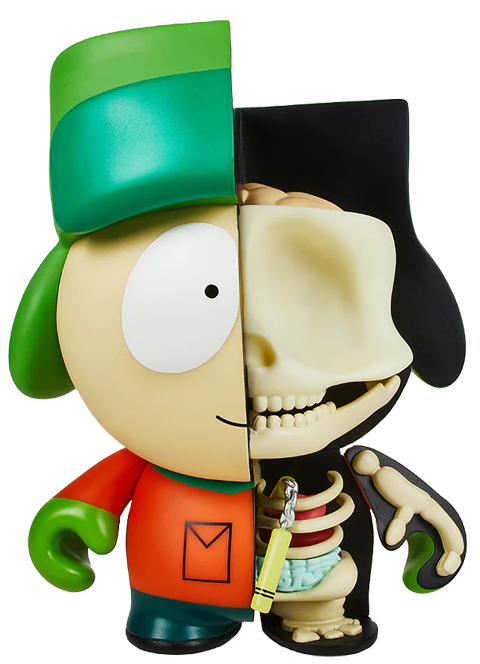 Kyle Anatomy – Kidrobot – ActionFigure Brasil — embalagem
