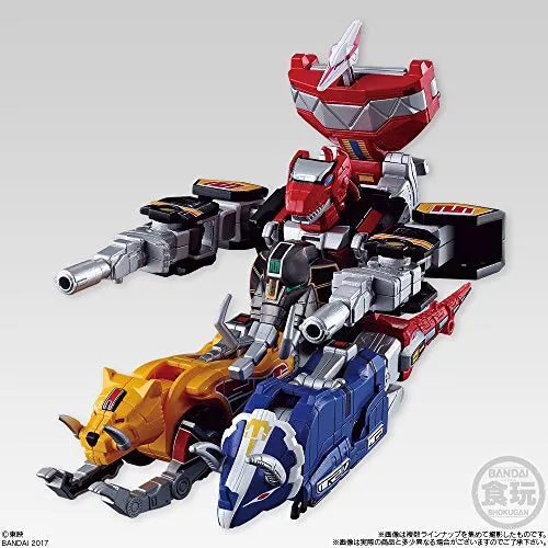 Kyouryuu Sentai Zyuranger - Daizyujin - Bandai Shokugan - Candy Toy - Super Mini-Pla (Bandai)ㅤ – Bandai – ActionFigureBrasil