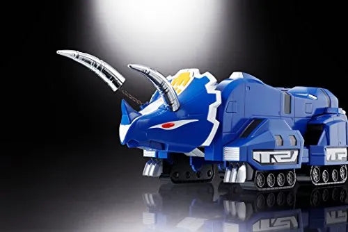 Kyouryuu Sentai Zyuranger - Daizyujin - Shugojuu Pteranodon - Shugojuu SaberTiger - Shugojuu Triceratops - Shugojuu Tyrannosaurus - Shugojuu ZyuMammoth - Soul of Chogokin GX-72 (Bandai)ㅤ – Bandai – ActionFigureBrasil