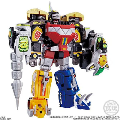 Kyouryuu Sentai Zyuranger - Dragon Caesar - Bandai Shokugan - Candy Toy - Super Mini-Pla (Bandai)ㅤ – Bandai – ActionFigureBrasil — ângulo diferente