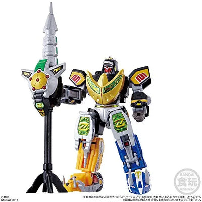Kyouryuu Sentai Zyuranger - Dragon Caesar - Bandai Shokugan - Candy Toy - Super Mini-Pla (Bandai)ㅤ – Bandai – ActionFigureBrasil — detalhe do produto