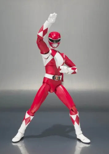 Kyouryuu Sentai Zyuranger - Mighty Morphin Power Rangers - Red Ranger - Tyrannoranger - S.H.Figuarts (Bandai)ㅤ – Bandai – ActionFigureBrasil — ambientada