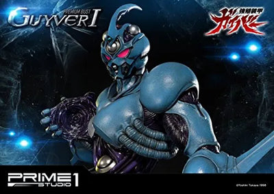 Kyoushouku Soukou Guyver - Guyver I - Premium Bust PBGV-01 (Prime 1 Studio)ㅤ – Prime 1 Studio – ActionFigureBrasil — com base expositora
