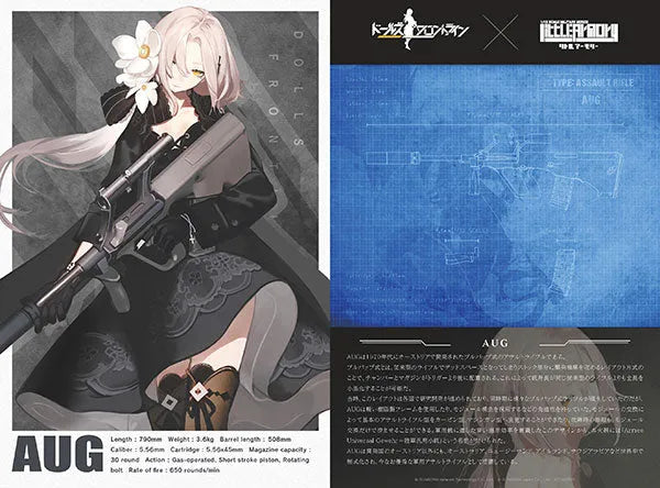 [LADF19] Girls' Frontline AUG Type 1/12 Plastic Modelㅤ – Tomytec – ActionFigureBrasil