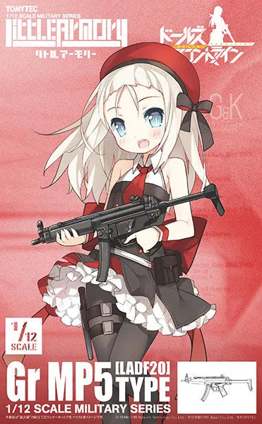 [LADF20] Girls' Frontline Gr MP5 Type 1/12 Plastic Modelㅤ – Tomytec – ActionFigureBrasil