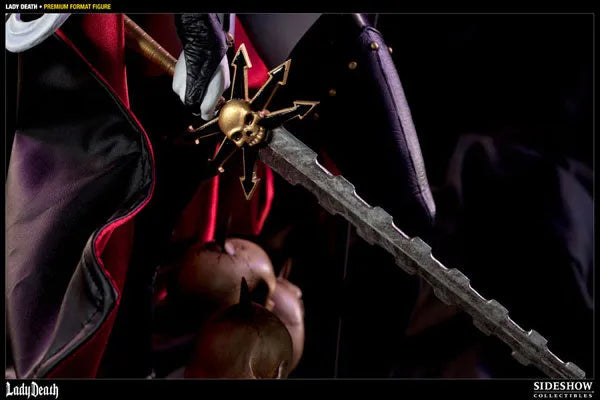 Lady Death 1/4 Scale Premium Figure - Lady Deathㅤ – Sideshow Collectibles – ActionFigureBrasil