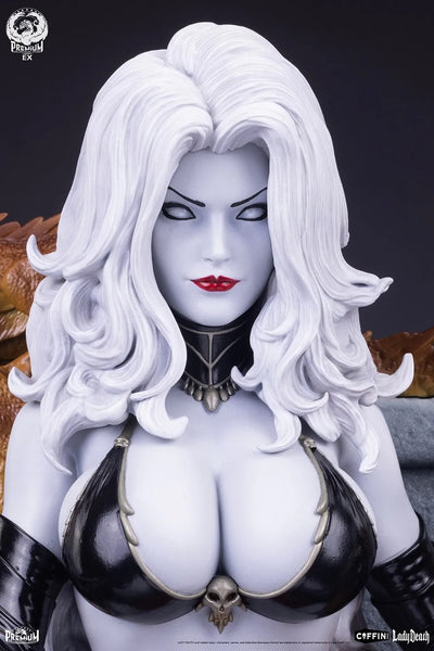 Lady Death Deluxe Version - LIMITED EDITION: 400 (Deluxe Version) – PCS – ActionFigure Brasil — embalagem