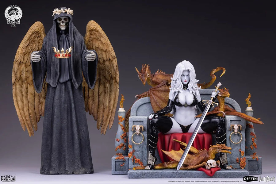 Lady Death Deluxe Version - LIMITED EDITION: 400 (Deluxe Version) – PCS – ActionFigure Brasil