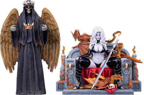 Lady Death Deluxe Version - LIMITED EDITION: 400 (Deluxe Version) – PCS – ActionFigure Brasil