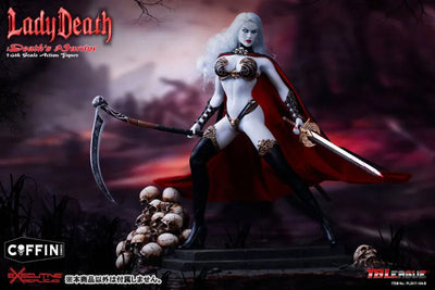 Lady Death - Lady Death Death's Warrior ver.2 1/6 Action Figureㅤ – Executive Replicas – ActionFigureBrasil — embalagem
