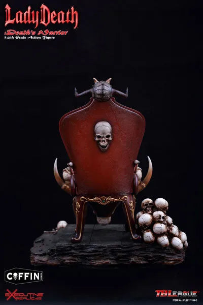 Lady Death - Lady Death Death's Warrior ver.2 Base & Throne 1/6 Accessoryㅤ – Executive Replicas – ActionFigureBrasil — ângulo diferente