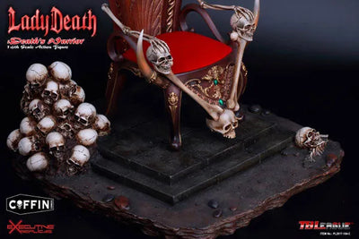 Lady Death - Lady Death Death's Warrior ver.2 Base & Throne 1/6 Accessoryㅤ – Executive Replicas – ActionFigureBrasil — detalhe do produto