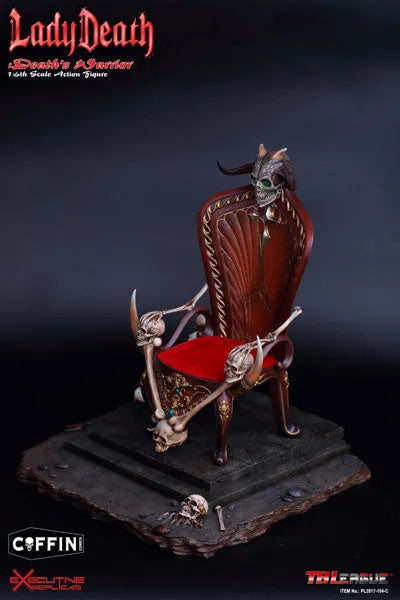 Lady Death - Lady Death Death's Warrior ver.2 Base & Throne 1/6 Accessoryㅤ – Executive Replicas – ActionFigureBrasil — close