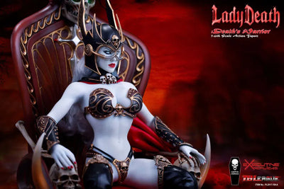 Lady Death - Lady Death Death's Warrior ver.2 DX 1/6 Action Figureㅤ – Executive Replicas – ActionFigureBrasil — embalagem