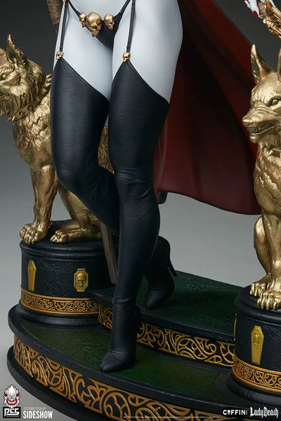 Lady Death - LIMITED EDITION: 400 – PCS – ActionFigure Brasil — ângulo diferente