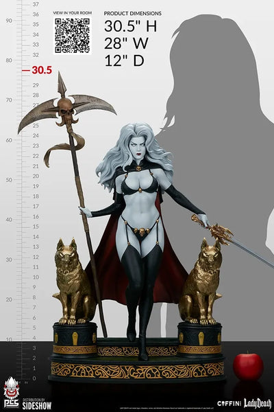 Lady Death - LIMITED EDITION: 400 – PCS – ActionFigure Brasil — ambientada