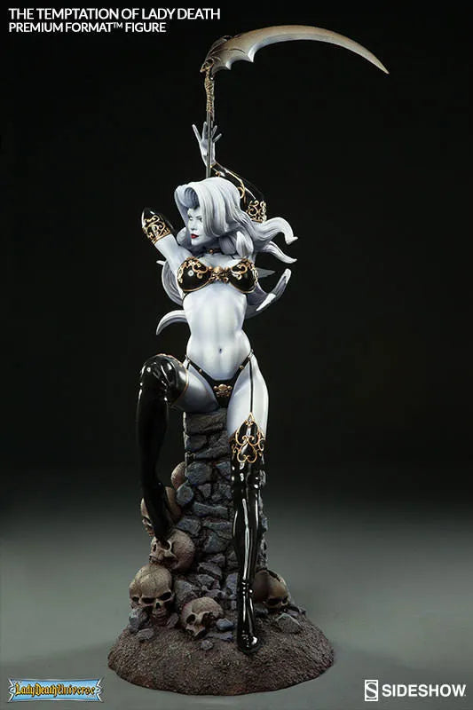 Lady Death - Premium Format Figure: Lady Death (Temptation Ver.)ㅤ – Sideshow Collectibles – ActionFigureBrasil