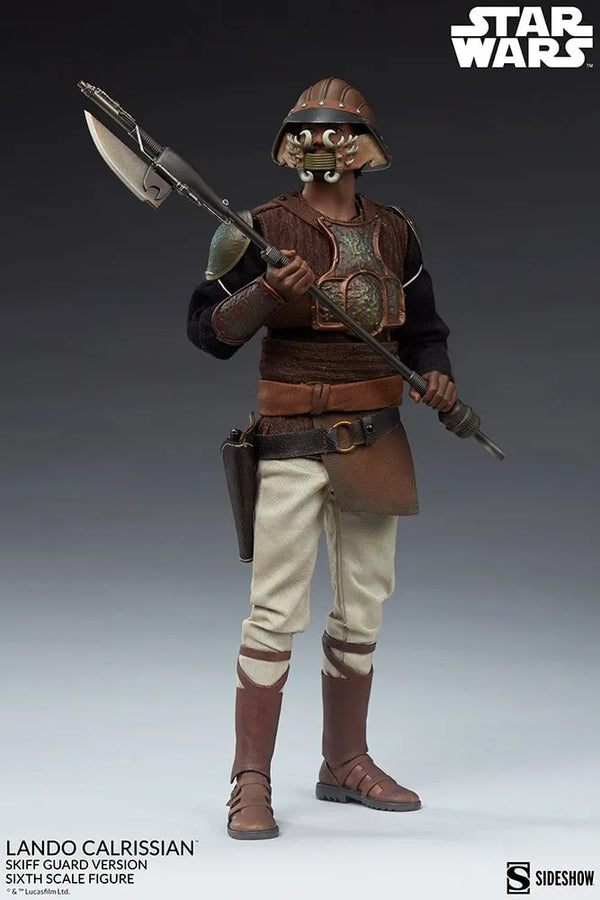Lando Calrissian (Skiff Guard Version) – Sideshow Collectibles – ActionFigure Brasil
