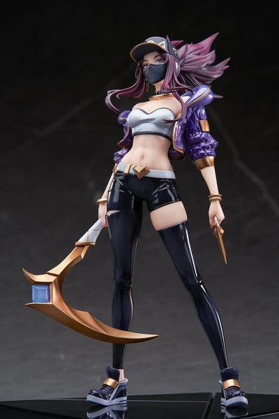 League of Legends - Akali - 1/7 - K/DA (Apex Innovation)ㅤ – Apex Innovation – ActionFigureBrasil — ambientada