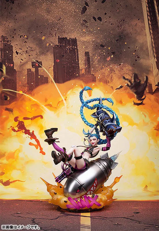 League of Legends - Jinx - 1/7 (Myethos)ㅤ – Myethos – ActionFigureBrasil