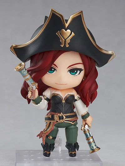 League of Legends - Miss Fortune - Nendoroid #1754 (Good Smile Arts Shanghai, Good Smile Company)ㅤ – Good Smile Arts Shanghai – ActionFigureBrasil — ângulo diferente