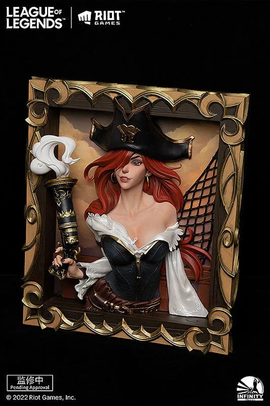 League of Legends The Bounty Hunter - Miss Fortune - 3D Frame (Infinity Studio)ㅤ – Infinity Studio – ActionFigureBrasil