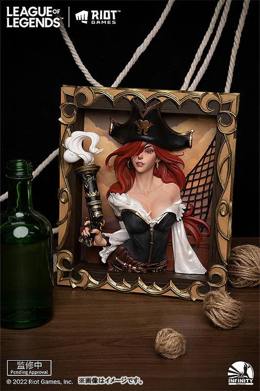 League of Legends The Bounty Hunter - Miss Fortune - 3D Frame (Infinity Studio)ㅤ – Infinity Studio – ActionFigureBrasil