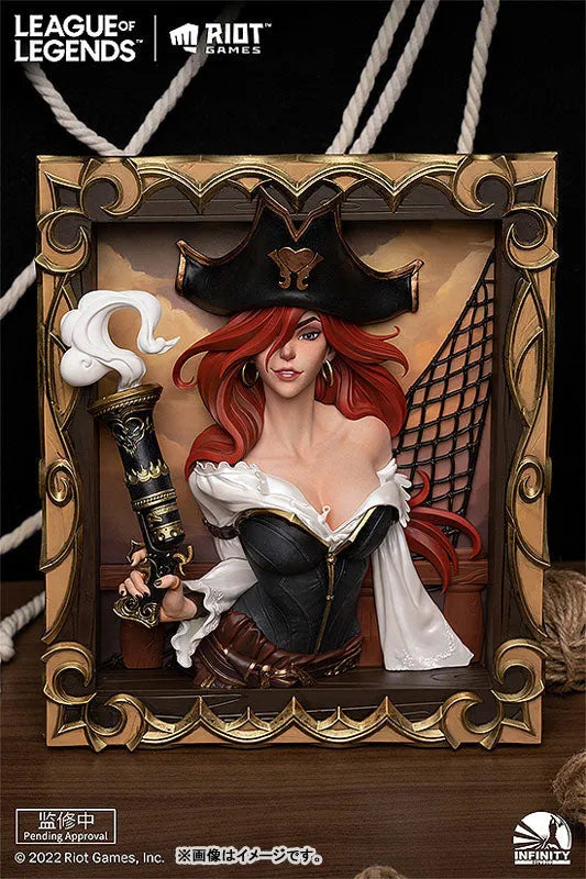 League of Legends The Bounty Hunter - Miss Fortune - 3D Frame (Infinity Studio)ㅤ – Infinity Studio – ActionFigureBrasil