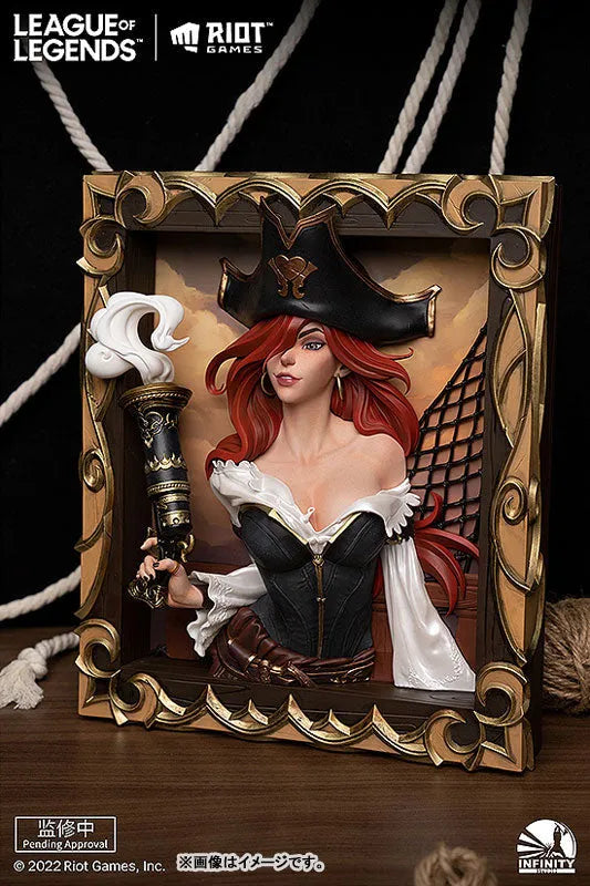 League of Legends The Bounty Hunter - Miss Fortune - 3D Frame (Infinity Studio)ㅤ – Infinity Studio – ActionFigureBrasil