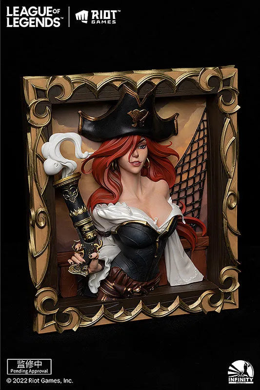 League of Legends The Bounty Hunter - Miss Fortune - 3D Frame (Infinity Studio)ㅤ – Infinity Studio – ActionFigureBrasil