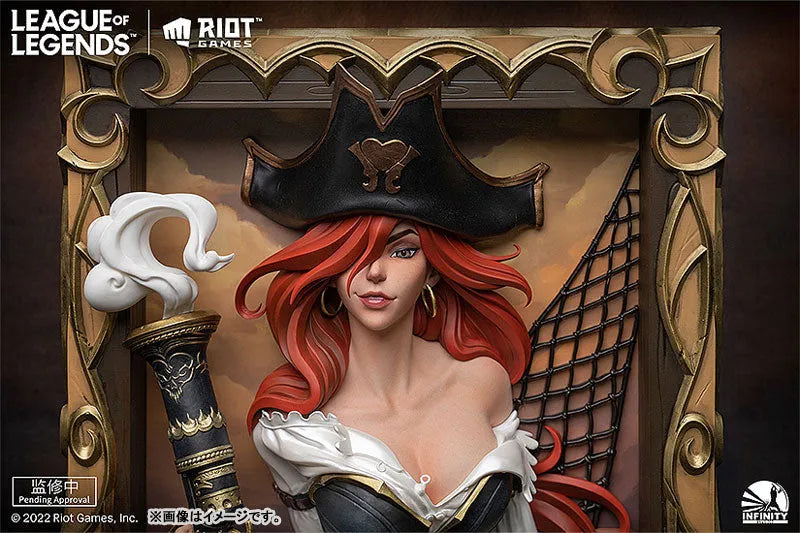 League of Legends The Bounty Hunter - Miss Fortune - 3D Frame (Infinity Studio)ㅤ – Infinity Studio – ActionFigureBrasil