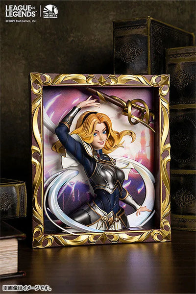 League of Legends - The Lady of Luminosity - Lux 3D Frame (infinity Studio)ㅤ – Infinity Studio – ActionFigureBrasil — detalhe do produto