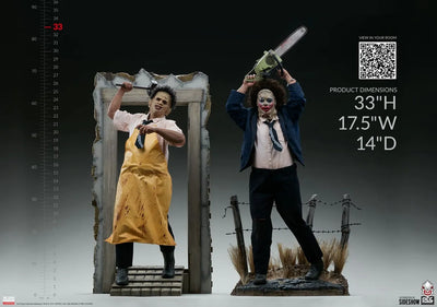 Leatherface "Slaughter" – PCS – ActionFigure Brasil — com base expositora