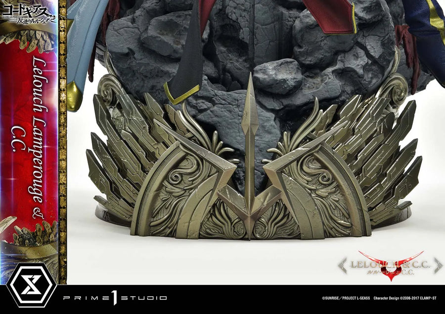 Lelouch Lamperouge & C.C. (Lelouch Lamperouge & C.C.Bonus Version) CODE GEASS Lelouch of the Rebellion R2 – Prime1Studio – ActionFigure Brasil