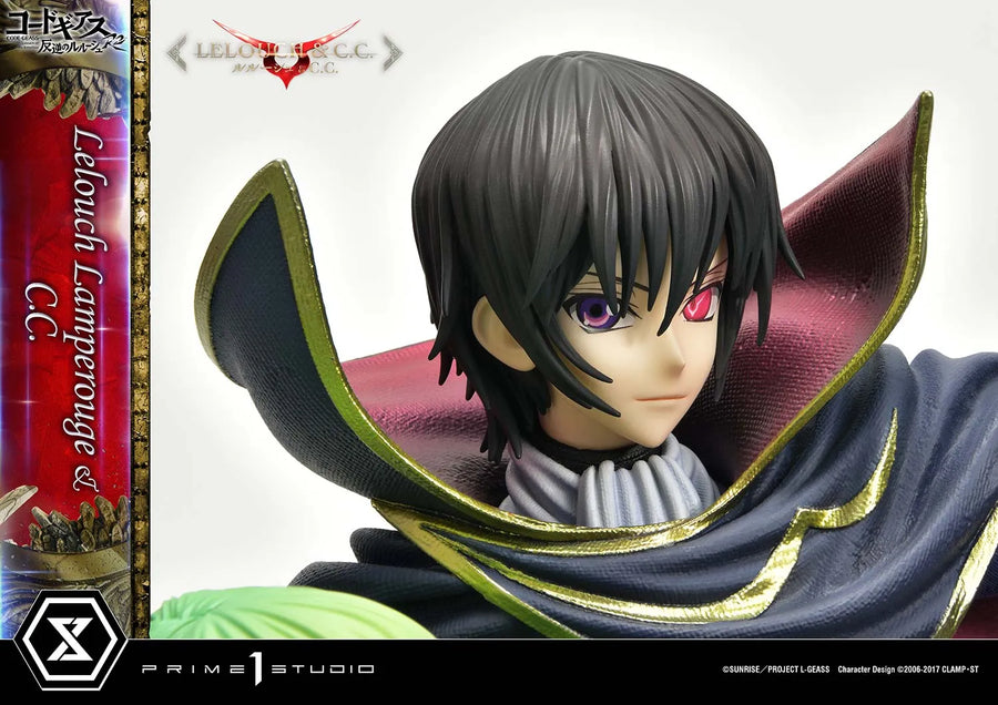 Lelouch Lamperouge & C.C. (Lelouch Lamperouge & C.C.Regular Version) CODE GEASS Lelouch of the Rebellion R2 – Prime1Studio – ActionFigure Brasil