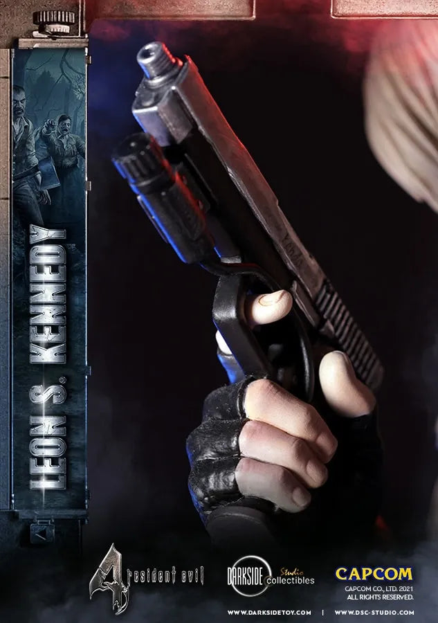 Leon Kennedy - LIMITED EDITION: 500 – DarkSide Collectibles Studio – ActionFigure Brasil