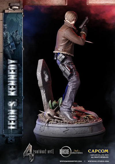 Leon Kennedy - LIMITED EDITION: 500 – DarkSide Collectibles Studio – ActionFigure Brasil — close