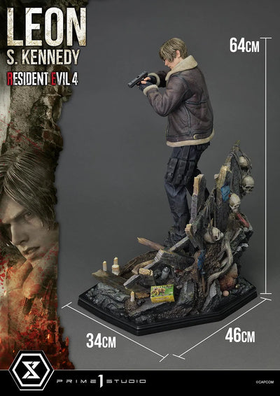 Leon S. Kennedy (Bonus Version) Resident Evil 4 – Prime1Studio – ActionFigure Brasil