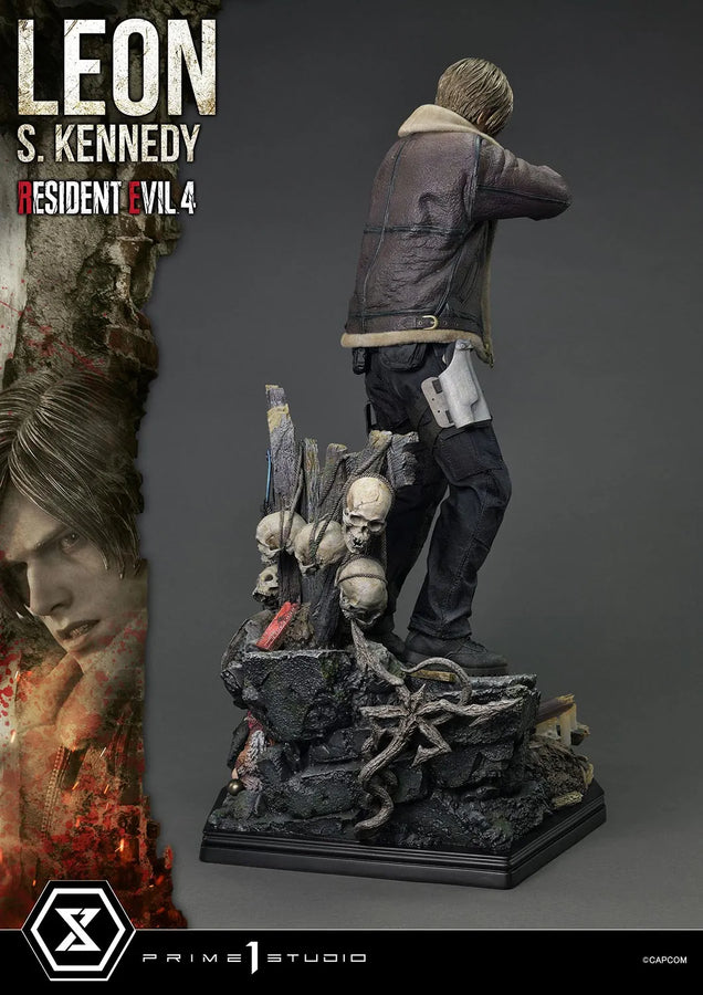 Leon S. Kennedy (Bonus Version) Resident Evil 4 – Prime1Studio – ActionFigure Brasil
