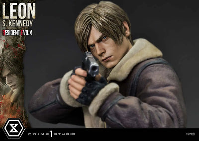 Leon S. Kennedy (Bonus Version) Resident Evil 4 – Prime1Studio – ActionFigure Brasil