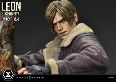 Leon S. Kennedy (Bonus Version) Resident Evil 4 – Prime1Studio – ActionFigure Brasil