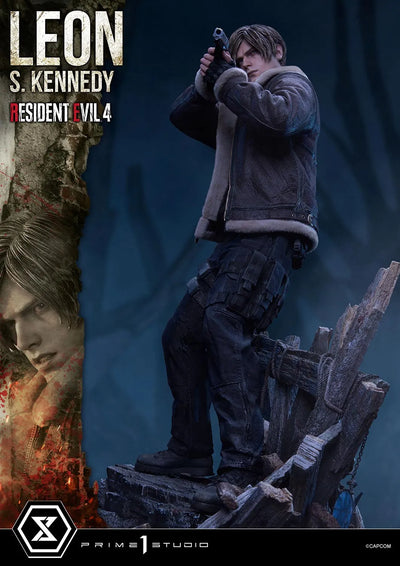 Leon S. Kennedy (Bonus Version) Resident Evil 4 – Prime1Studio – ActionFigure Brasil