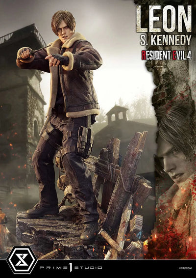 Leon S. Kennedy (Bonus Version) Resident Evil 4 – Prime1Studio – ActionFigure Brasil