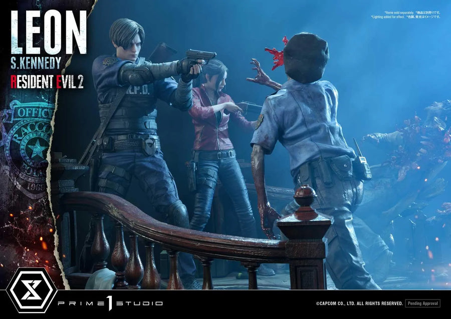 Leon S. Kennedy (Regular Version) Resident Evil 2 – Prime1Studio – ActionFigure Brasil